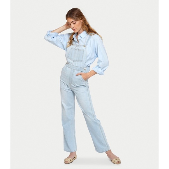 EVE Denim Olympia Overall Size 26 - Picture 1 of 13